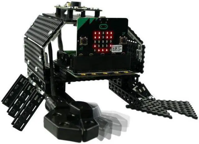 Alt view image 2 of 3 - MICROBIT Totem Crab Educational Development Kit â Robot Construction Kit | Binary Bots Sensor Board | Perfect kids educational toy for boys and girls ages 2 and up | Physical Learning
