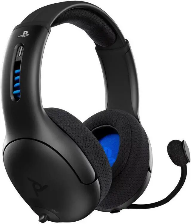 Alt view image 11 of 13 - PDP LVL50 Wireless Gaming Headset with Microphone for PlayStation 4 Grey