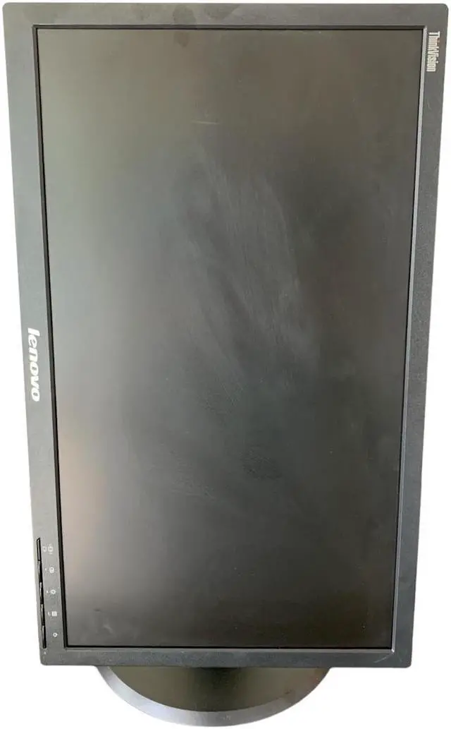 Alt view image 4 of 7 - Lenovo 23" Monitor 1920x1080 FHD 60Hz LCD VGA DP DVI - FULL Tilt, Swivel & Pivot
