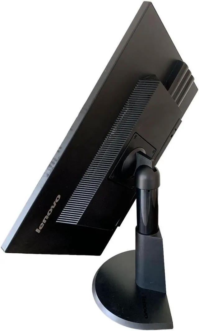 Alt view image 6 of 7 - Lenovo 23" Monitor 1920x1080 FHD 60Hz LCD VGA DP DVI - FULL Tilt, Swivel & Pivot
