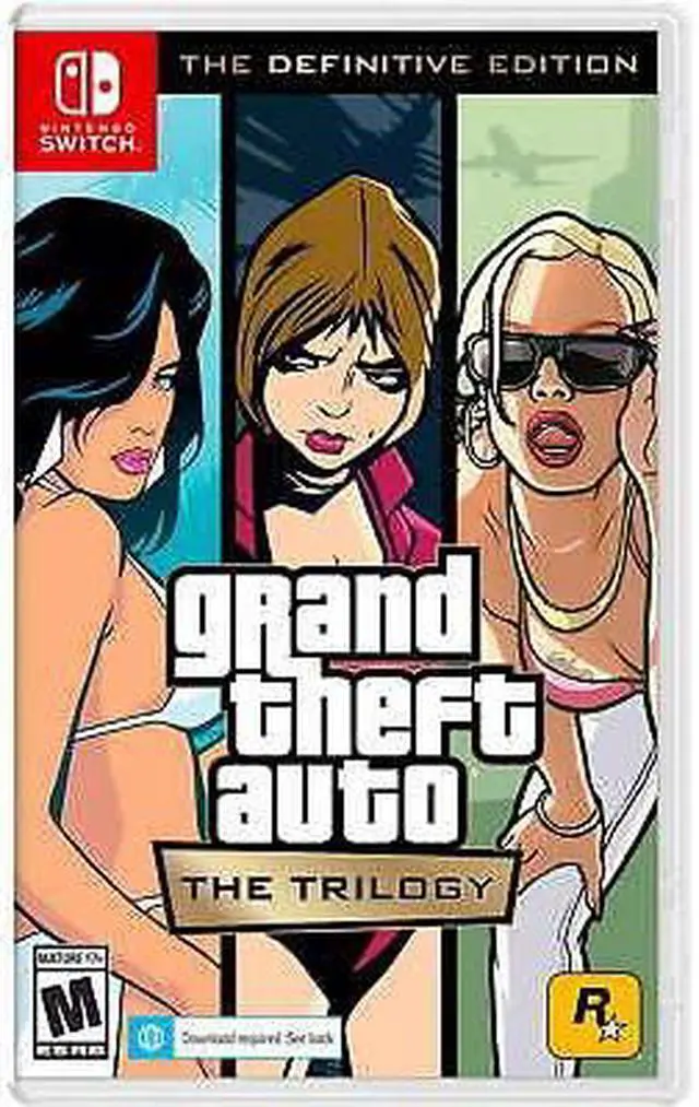 Alt view image 7 of 7 - Rockstar Games Grand Theft Auto: The Trilogy-The Definitive Edition for Nintendo