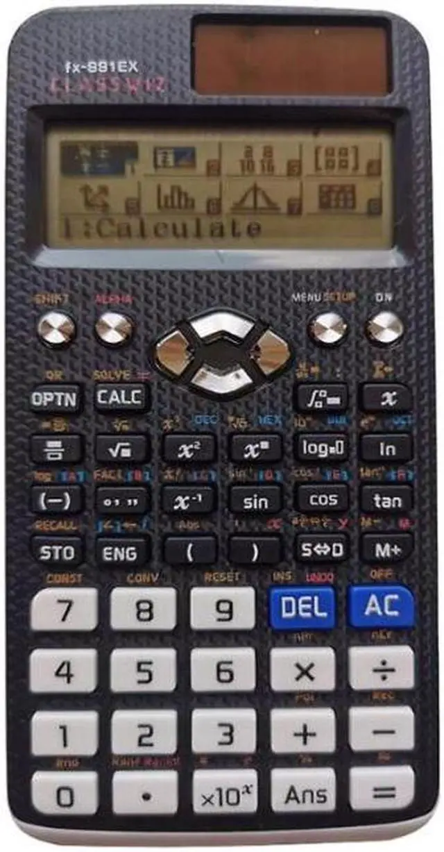 Alt view image 2 of 2 - Fx-991ex Scientific Calculator Black 552 multifunctional plural statistical bases