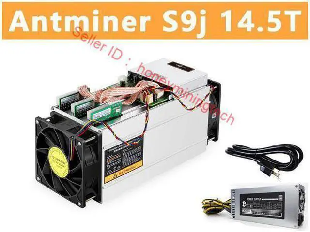 Alt view image 2 of 6 - ANTMINER S9j 14.5TH/s ( power supply need to add a 220V boosting transformer to use ) Bitcoin Miner BTC Mining Machine ASIC Miner Superior to BITMAIN ANTMINER L3 L7 S9 S11 S17 S19 T17 E9