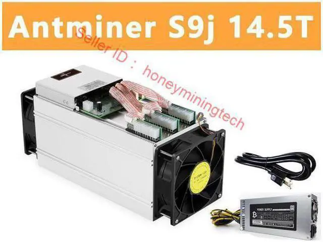 Alt view image 4 of 6 - ANTMINER S9j 14.5TH/s ( power supply need to add a 220V boosting transformer to use ) Bitcoin Miner BTC Mining Machine ASIC Miner Superior to BITMAIN ANTMINER L3 L7 S9 S11 S17 S19 T17 E9