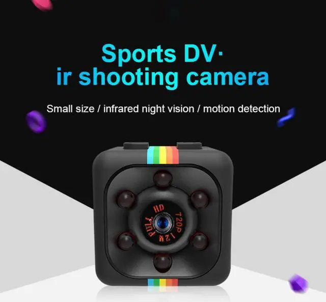 Alt view image 2 of 7 - Mini Spy Camera 1080P Hidden Camera - Portable Small HD Nanny Cam with Night Vision and Motion Detection - Indoor Covert Security Camera for Home and Office - Hidden Spy Cam - Built-in Battery