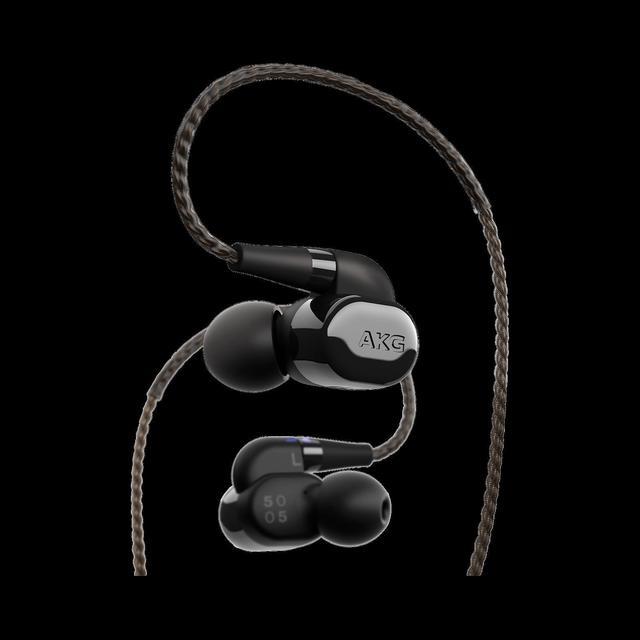 AKG N5005 In-ear Bluetooth Headphones with Customizable Sound, Black 