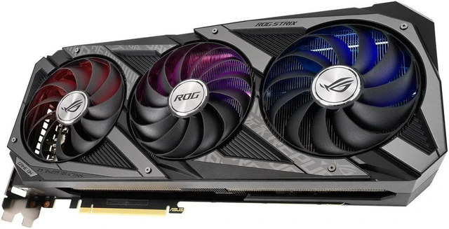 Alt view image 4 of 5 - ASUS ROG Strix GeForce RTX 3080 12GB GDDR6X PCI Express 4.0 Video Card ROG-STRIX-RTX3080-O12G-GAMING