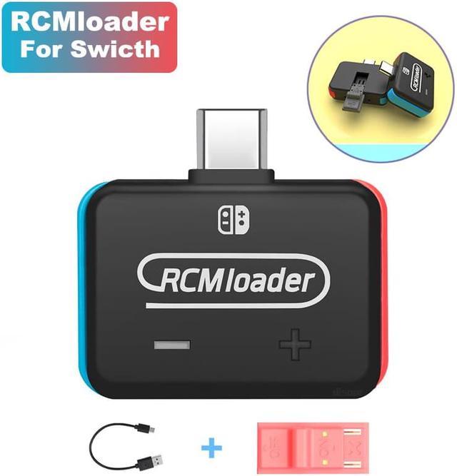RCM Loader Auto Clip Jig Tool Dongle Kit for Nintendo Switch - Default Red