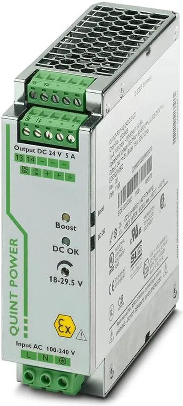 Main image of 2320908  Power Supply, With Protective Coating - QUINT-PS/1AC/24DC/5/CO