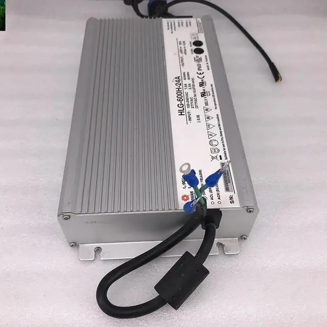 Main image of Hlg-600h-24a 24v25a 600W For MW Waterproof LED Power Supply Constant Current Adjustable PFC Power Supply