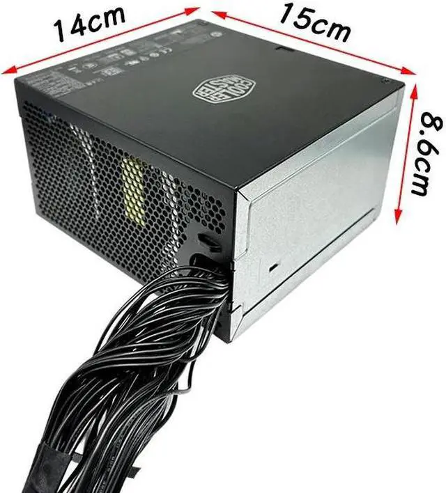 Alt view image 2 of 2 - MAX POWER 500W Power Supply PS-4501-2  L84091