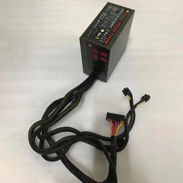 Main image of 10 graphics cards 6+2p dual cpu8+8p gold half module 1250w single 12v TRX-1250AH3YG