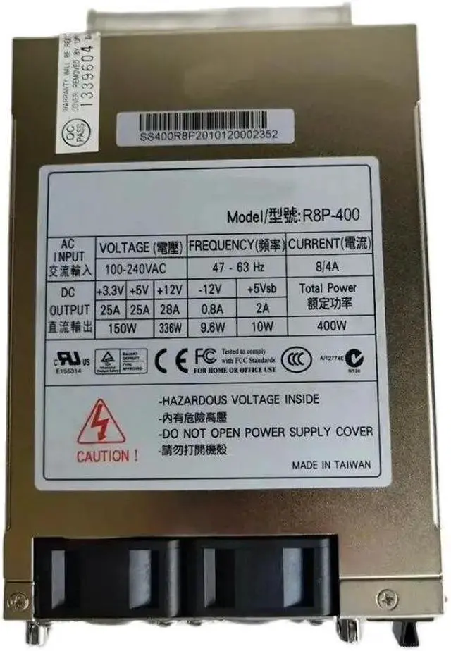 Main image of For TC SURE STAR 400W SS-400R8P Power Supply R8P-400 1+1