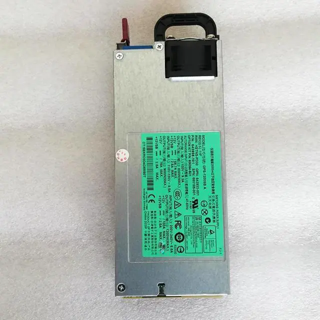 Main image of KHACHIMO  DL580 Gen8 G81200W Switching Power Supply DPS-1200SB A HSTNS-PD30 643933-001 660185-001 643956-101