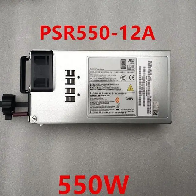 Main image of KHACHIMO PSU For H3C R4900 G2 R2900 G3 550W Switching Power Supply PSR550-12A