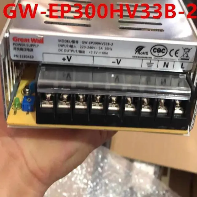 Main image of KHACHIMO  Power Supply For GREAT WALL 3.3V60A 300W Power Supply GW-EP300HV33B-2
