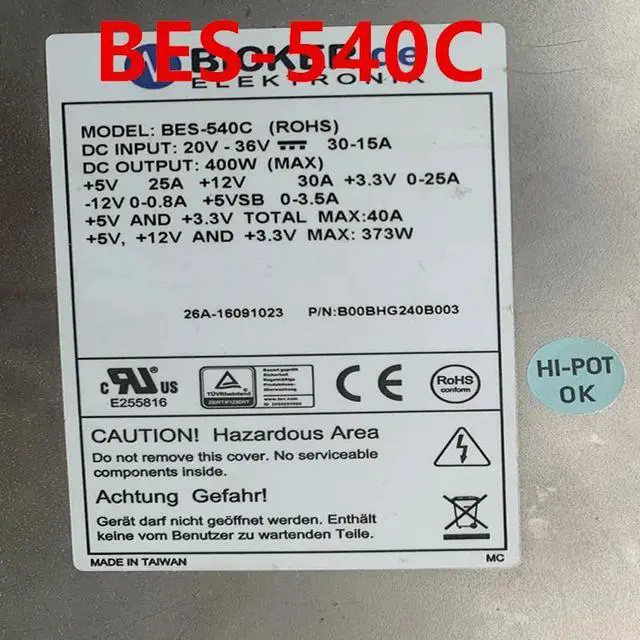 Main image of KHACHIMO Power Supply For BICKER.de DC 400W For BES-540C