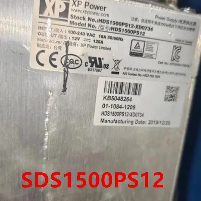 Main image of KHACHIMO POWER 1500W Power Supply SDS1500PS12-XD0734 SDS1500PS12 SDS1500PS