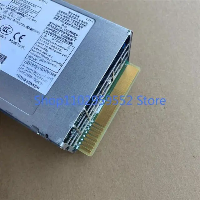 Alt view image 2 of 3 - 1Pcs for server power supply 750W DPS-750XB A E98791-006/007/008/009/010
