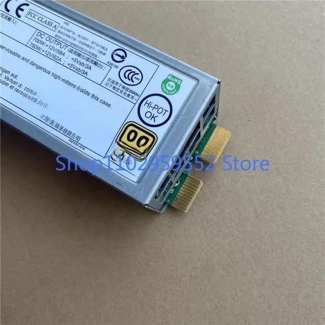 Alt view image 2 of 3 - 1Pcs for P -703P-1R 750W server power supply