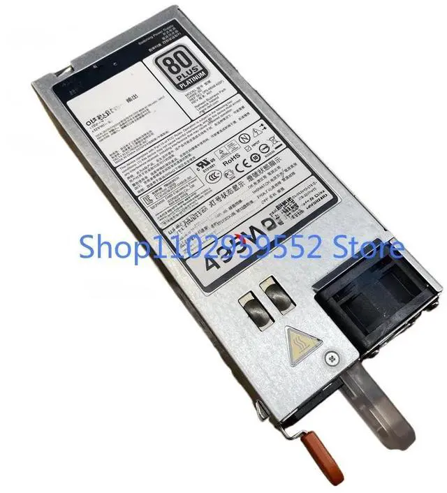 Main image of 1Pcs for R720 R620 Server Power Supply 495W 3GHW3 N24MJ F495E-S0 D495E-S0