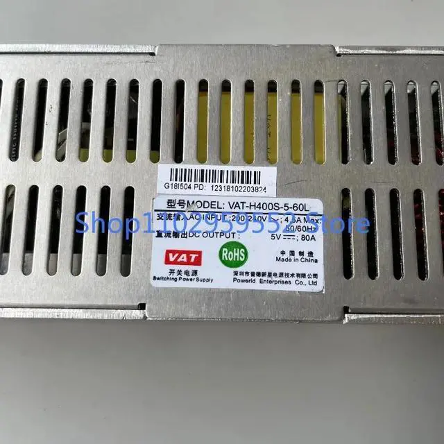 Alt view image 3 of 3 - 1pcs For VAT-H400S-5-60L 5V80A_ Display Switch Power Supply