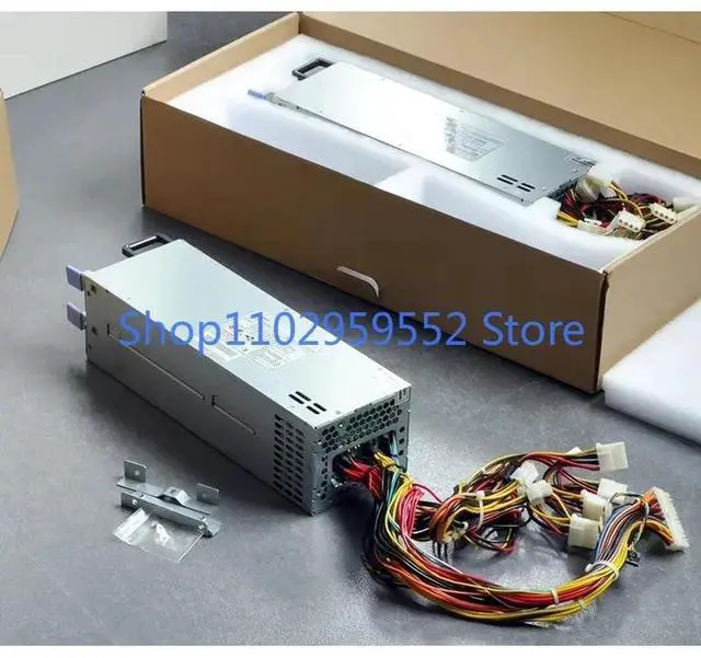 Alt view image 2 of 2 - 1pcs For 2U GW-ERP2U700 Rated 700W Industrial Computer Server Power Supply