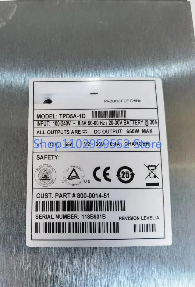 Alt view image 2 of 3 - 1pcs For 3PAR Z200 Z400 TPD5A-1D 800-0015-51 800-0014-51 650W
