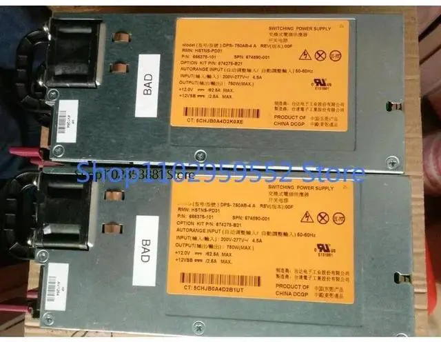 Main image of 1pcs For DPS-750AB-4 A HSTNS-PD31 666375-101 674275-B21 674890