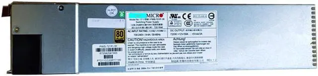 Alt view image 3 of 3 - For SuperMicro PWS-721P-1R 720W Server Redundant Power Supply PSU