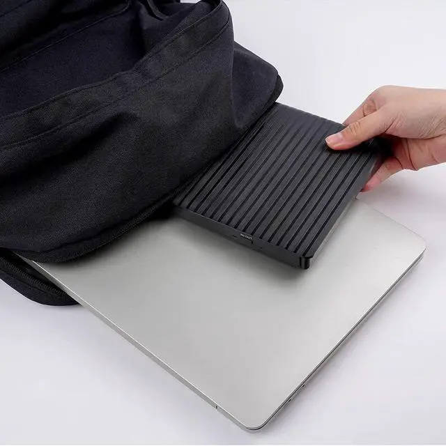 Alt view image 6 of 7 - External CD/DVD Drive for Laptop USB-C & USB 3.0 CD/DVD ROM Drive Reader Writer Burner Compatible with Laptop PC MacBookMac Windows 11/10/8/7 Linux OS Apple