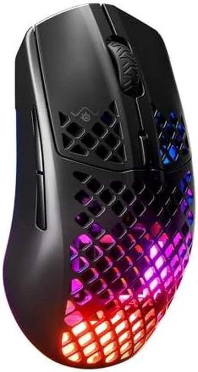 Alt view image 19 of 20 - SteelSeries - Aerox 3 2022 Edition Wireless Optical Gaming Mouse with Ultra Lightweight Design - Onyx (62612)