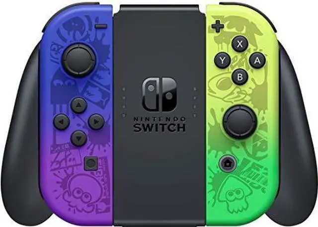 Alt view image 11 of 14 - Nintendo Switch  OLED Model Splatoon 3 Special Edition
