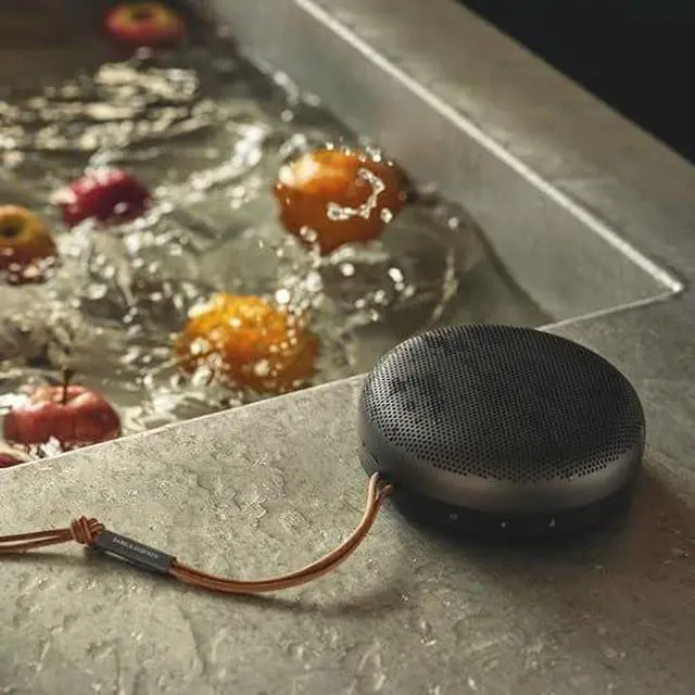 Alt view image 6 of 10 - Bang & Olufsen Beosound A1 (2nd Gen) Wireless Bluetooth Speaker - Anthracite