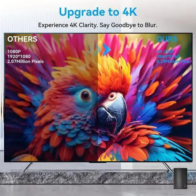 Alt view image 5 of 7 - 5600 Miles Digital TV Antenna 1080P 4K Waterproof HDTV Amplified Outdoor Indoor