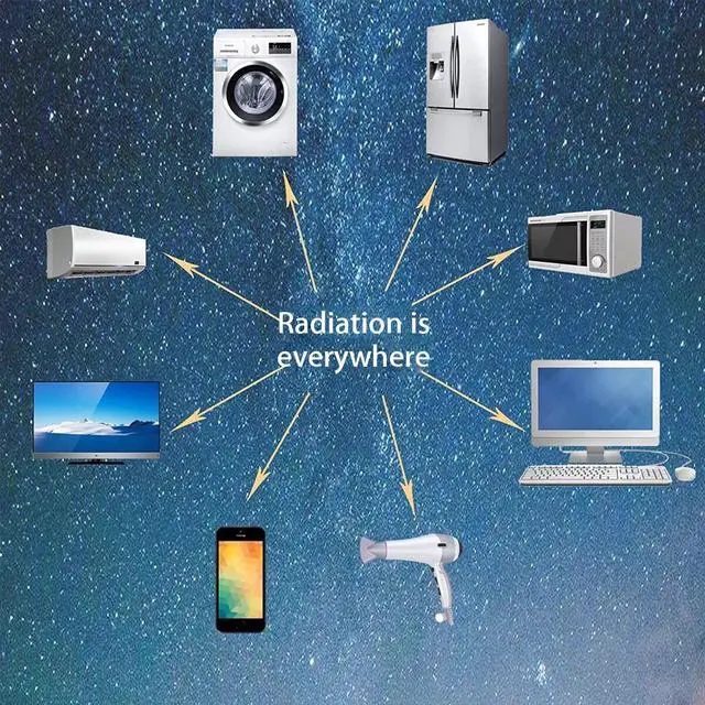 Alt view image 6 of 7 - Quantum Anti Radiation Shield 5G EMF Protection - Phones Laptops - 12 Stickers