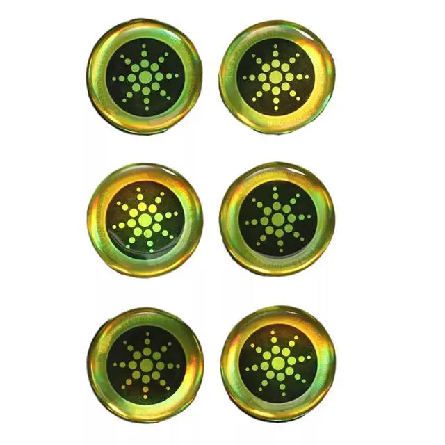 Alt view image 7 of 7 - Quantum Anti Radiation Shield 5G EMF Protection - Phones Laptops - 12 Stickers