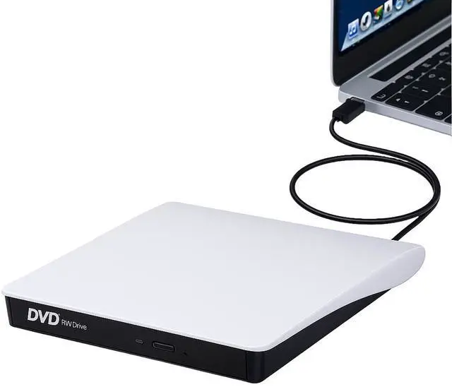 Main image of Slim External CD DVD Drive USB 3.0 Disc Player Burner Writer For Laptop PC Mac