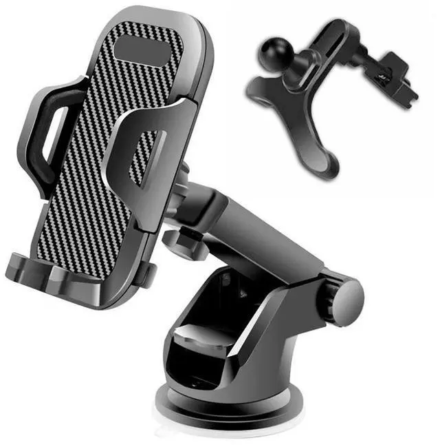 Main image of 360° Universal Mount Holder Car Stand Windshield For Mobile Cell Phone GPS