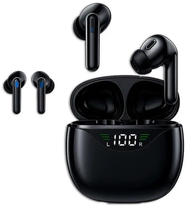 Main image of Bluetooth Earbuds Headset 5.3 Wireless Noise Cancelling TWS Trucker Waterproof