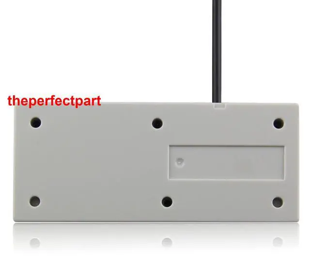 Alt view image 3 of 7 - 2 Pack Controller For NES-004 Original Nintendo NES Vintage Console Wired Gamepd