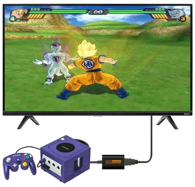 Main image of N64 To HDMI Converter Adapter HD Link Cable For Nintendo Gamecube Super NES SNES