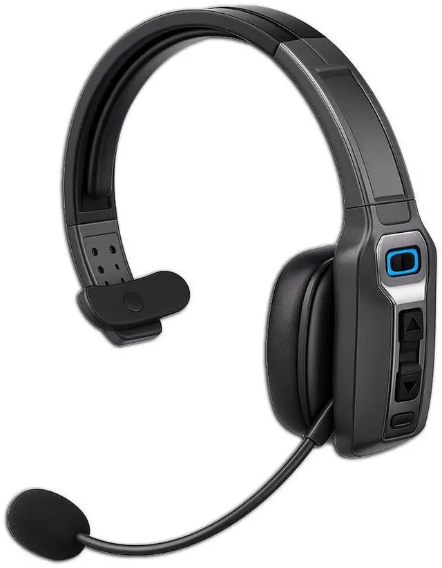 Main image of Trucker Bluetooth 5.2 Wireless Headset With Noise Cancelling Mic For Phones PC