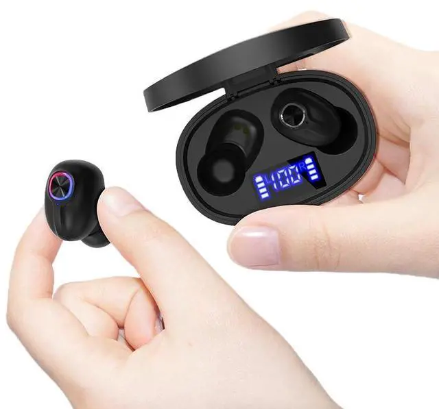 Main image of TWS Bluetooth Earbuds Waterproof Bluetooth 5.1 Headset Noise Cancelling Wireless