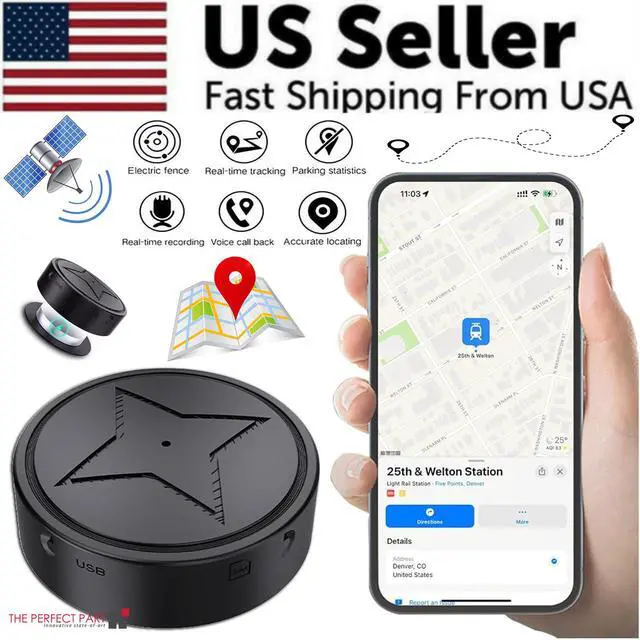 Alt view image 2 of 7 - Magnetic Mini GPS Real Time Car Locator Tracker GSM/GPRS Vehicle Tracking Device