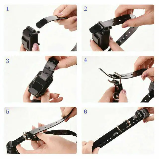 Alt view image 5 of 7 - 2700 FT Remote Dog Shock Training Collar Rechargeable Waterproof LCD Pet Trainer