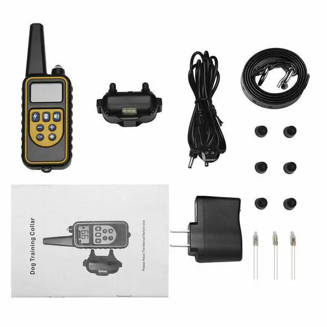 Main image of 2700 FT Remote Dog Shock Training Collar Rechargeable Waterproof LCD Pet Trainer
