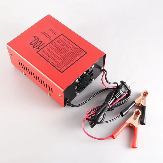 Alt view image 6 of 7 - Maintenance Free Battery Charger 12V/24V 10A 140W Output For Electric Car Pro