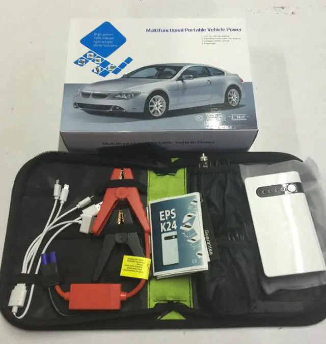 Alt view image 7 of 7 - 20000mAh Car Jump Starter Booster Jumper Box Power Bank Battery Charger Portable