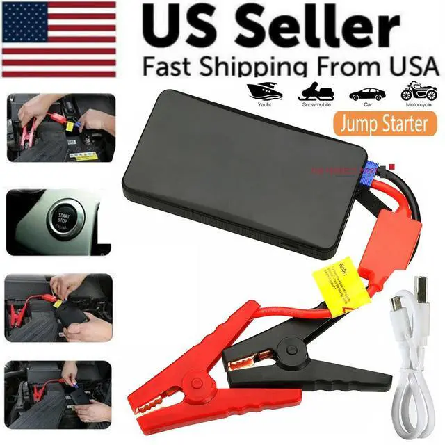Alt view image 2 of 7 - Portable Mini Slim 20000mAh Car Jump Starter Engine Battery Charger Power Bank